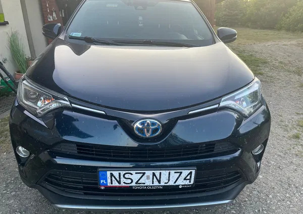 toyota rav4 warmińsko-mazurskie Toyota RAV4 cena 87000 przebieg: 159134, rok produkcji 2017 z Szczytno